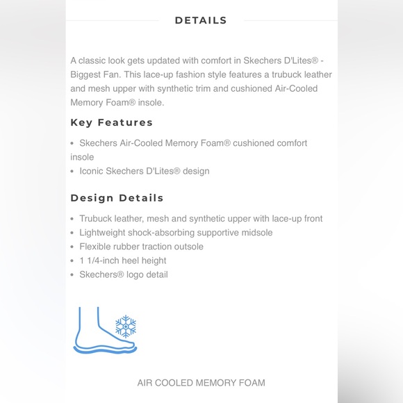 Women’s Skechers D’Lites Me Time Air Cooled Memory Foam Grey Sz 9.5 Wide NWOB - Picture 14 of 14